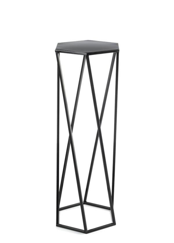 Kukkateline kasveille musta 70 cm