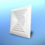 LOFTGISTER MED NET KKS 125MM - WD-007-0430