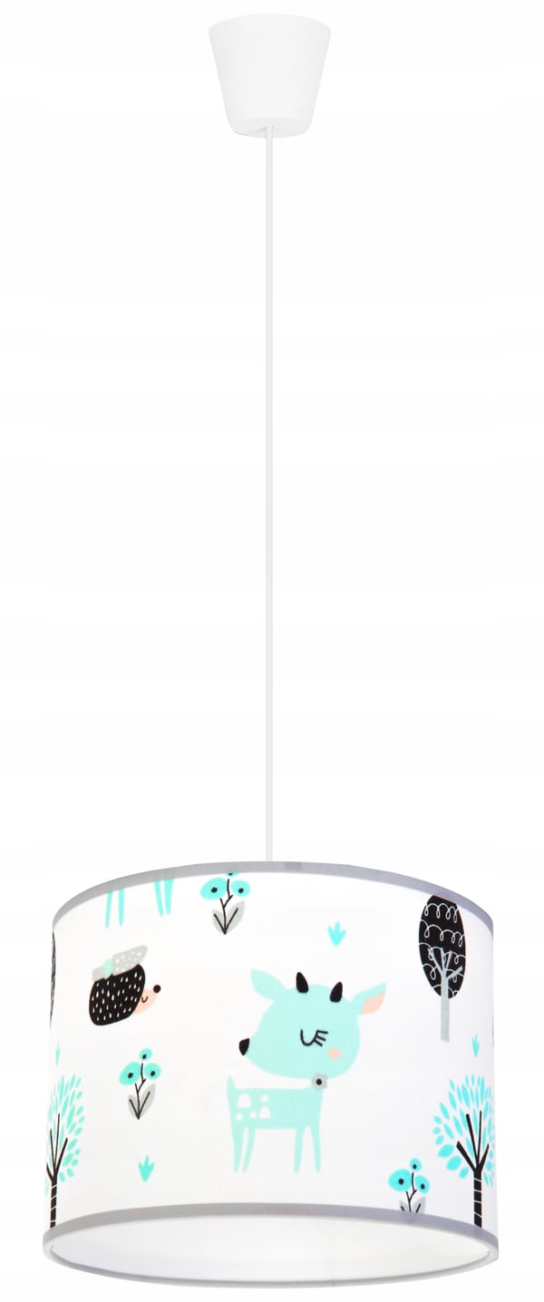 Lofthængende lampe til børn, Bambi lampeskærm