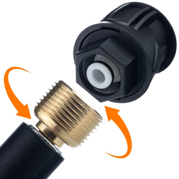 Lavor slangförlängning högtrycksslang 10m QC Quick Connect högtryckstvätt