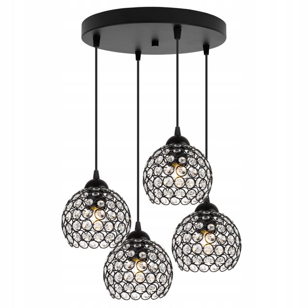 UNIK HÆNGELAMPE, LYKRONE, LOFTSLAMPE, KRYSTAL