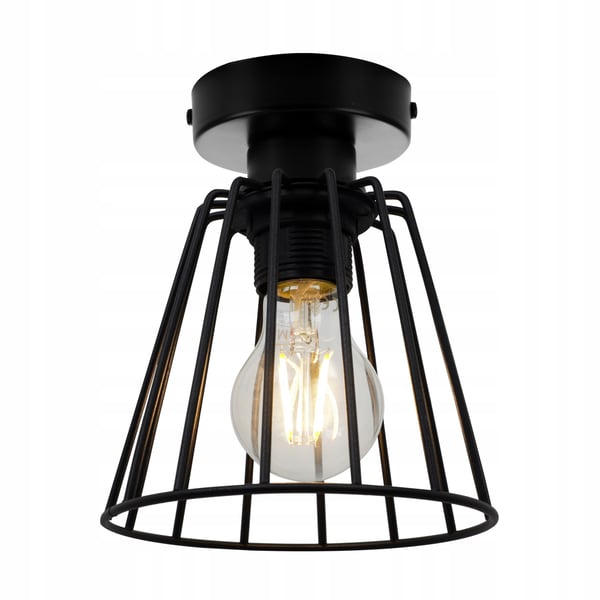 LOFT TAKSLAMPA WIRAK EDISON RETRO LED