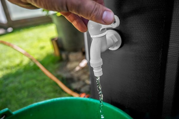 Sammenklappelig regnvandstank, 500 l, PVC - T N15-952