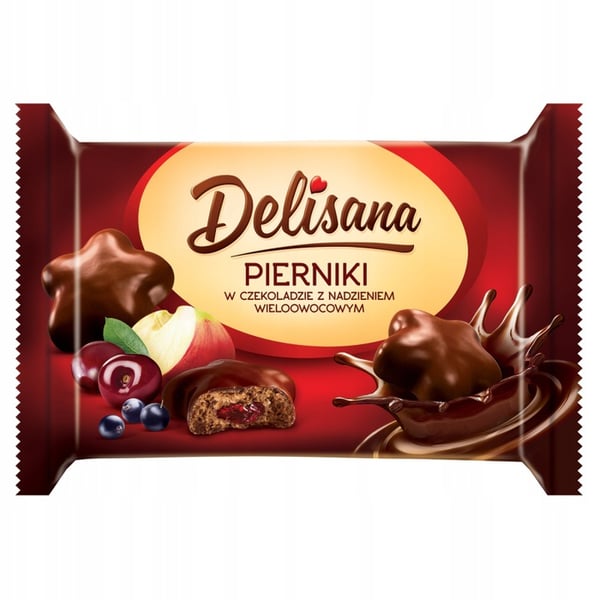 Delisana Piparkakkutähdet suklaassa 200g