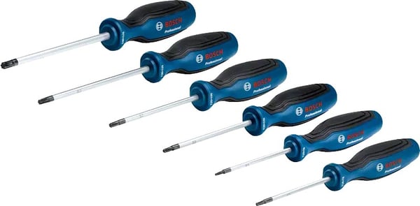 TORX-RUUVIMEISSELISETTI 6 OSAA - B 1600A01V09