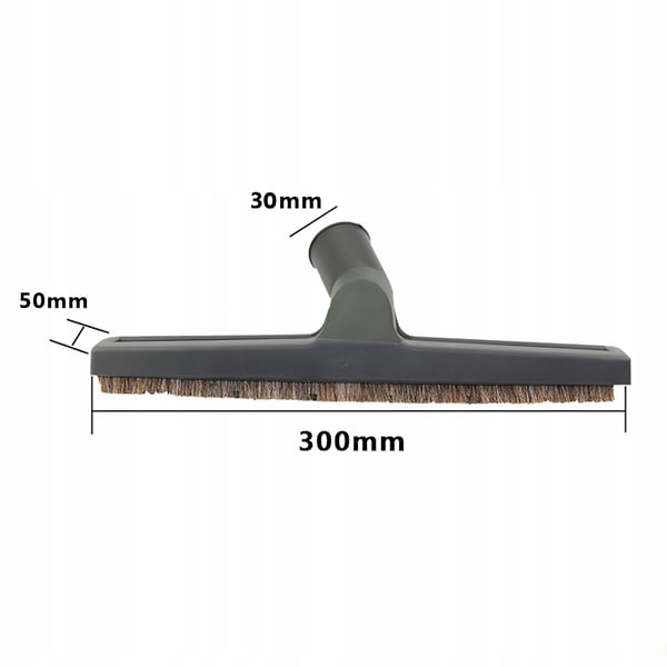 Borstesugmunstycke för dammsugare parkettgolv 30 mm