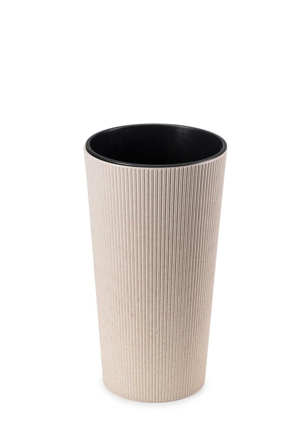 Urbanika ECO träblomkruka vit h36 cm Urbanika ECO träblomkruka vit h36 cm