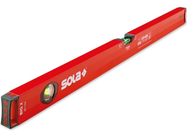NIVÅ HORISONTELL OCH VERTIKAL INDIKATORPROFIL X BIG-X 80CM - SOL 01371101