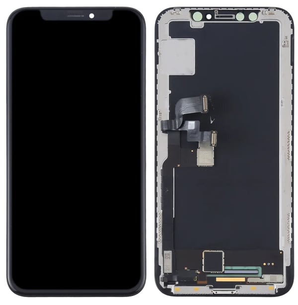 Display Pekskärm Digitizer för Apple iPhone X Hård OLED Tätning