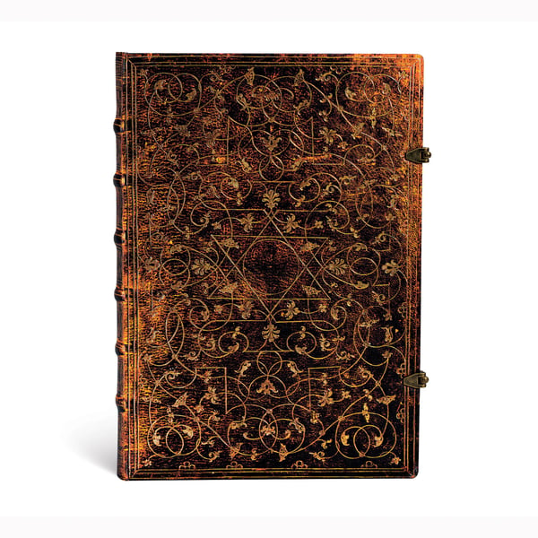 Paperblanks Grolier skitseblok - 240 sider, stor 210x300 mm, glat, h?rdt omslag