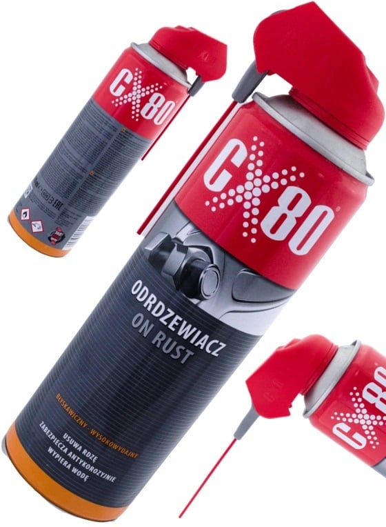 CX80 ON rust øjeblikkelig rustfjerner 500ml DUO