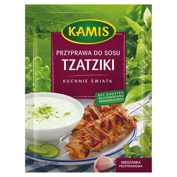 Kamis World Cuisines Tzatziki-kastikemausteseos 20 g