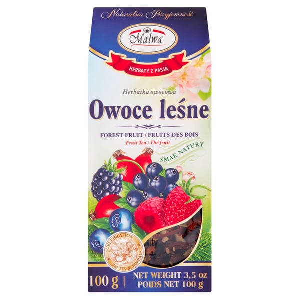 Malwa fruktté med skogsbär 100 g Malwa fruktté med skogsbär 100 g