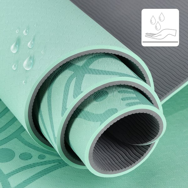 TPE yogamåtte mint YM10 HMS