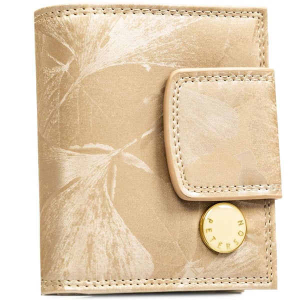 Damplånbok i läder+PU PTN PS329-MLF-2661 Beige