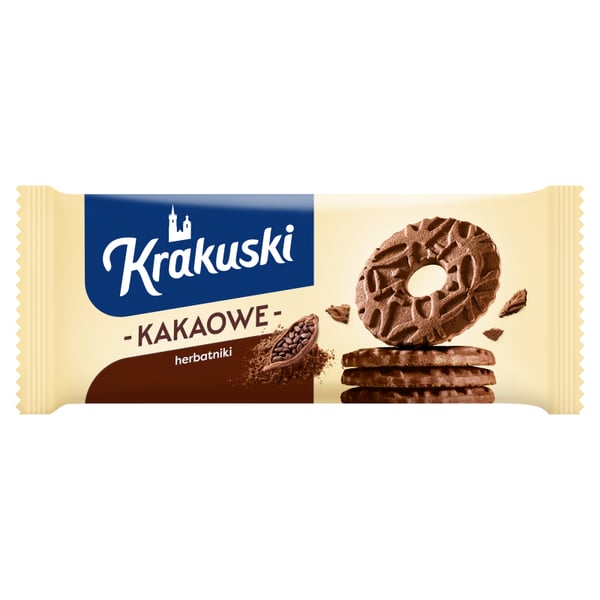 Krakuski kaakaokeksit 163 g Krakuski kaakaokeksit 163 g
