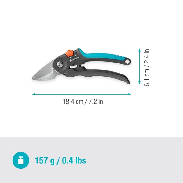 Gardena 12241-20 puutarhansakset tuoreelle puulle 22mm