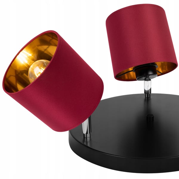 Lofthængende lampe med gylden LED-loftlampe