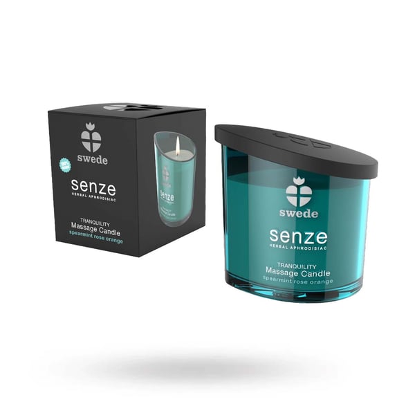 Swede Tranquility Massagelys - Spearmint Ros Orange 50 ml