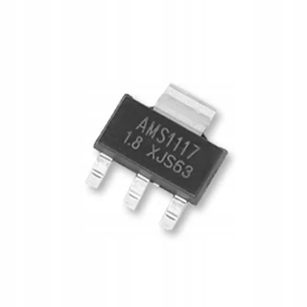AMS1117 5V 1A spændingsregulator i SMD SOT223-hus 2 stk.