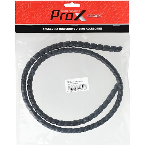Prox spiralskydd 8mm-1m svart