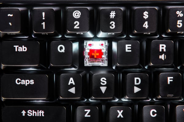 SureFire KingPin M1 Kablet Gamingtastatur 60% RGB QWERTY Engelsk