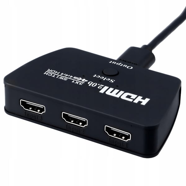 HDMI 2.0b 3x1 switch splitter 3 indgange 4K 60Hz HDR HDCP 2.2