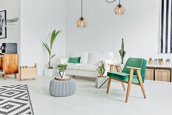 MODERNI PUINEN LED-KATTOVALAISIN