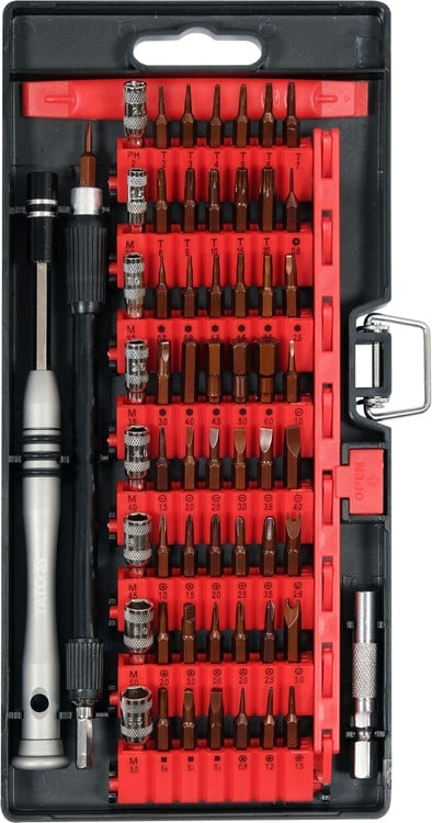 REPARATIONSSATS FÖR MOBILTELEFON 61 DELAR - YT-25760