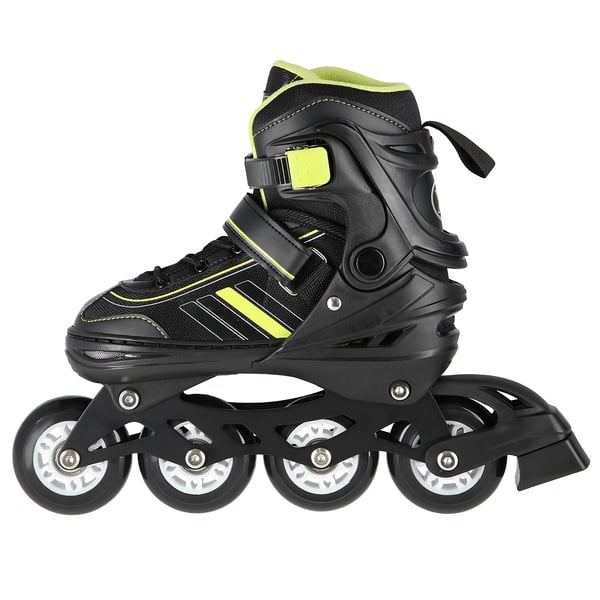 NH18191 2-i-1 BLACK-LIME RULLESKØJTER MED HOCKEY-NEDERDEL NILS EXTREME NH18191 2-i-1 BLACK-LIME RULLESKØJTER MED HOCKEY-NEDERDEL NILS EXTREME - 5907695591392