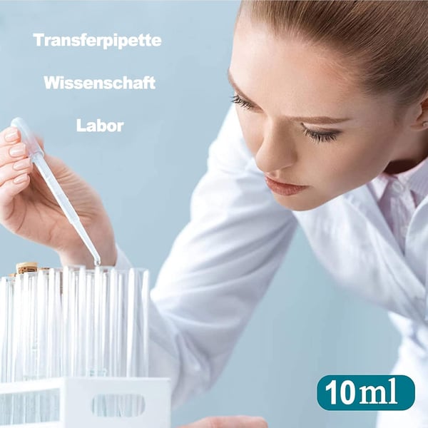Vocibo 10 ml overføringspipette med 1 ml graduering 10 stk.