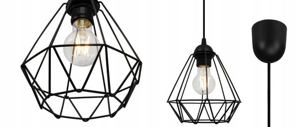 LOFT-RIIPPUVALAISIN DIAMOND EDISON WIRE LED