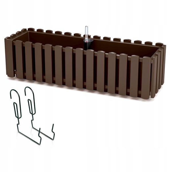 Boardee Fencycase 600W vinduesbox brun