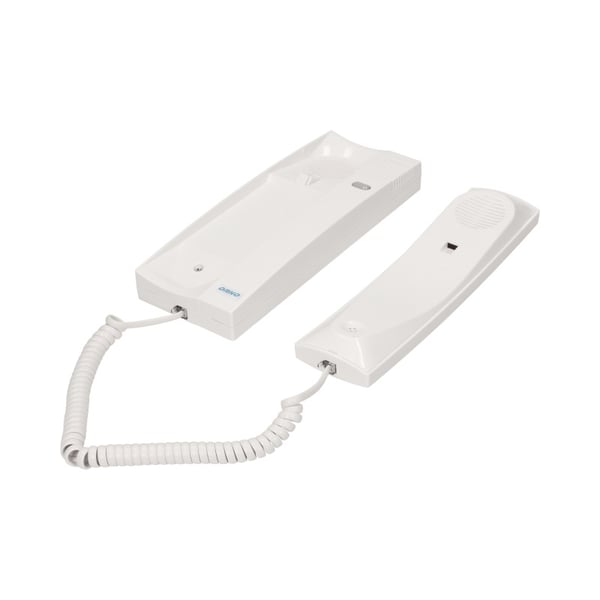 2-trådig flerbostadstelefon, vit - ON-AD-5002