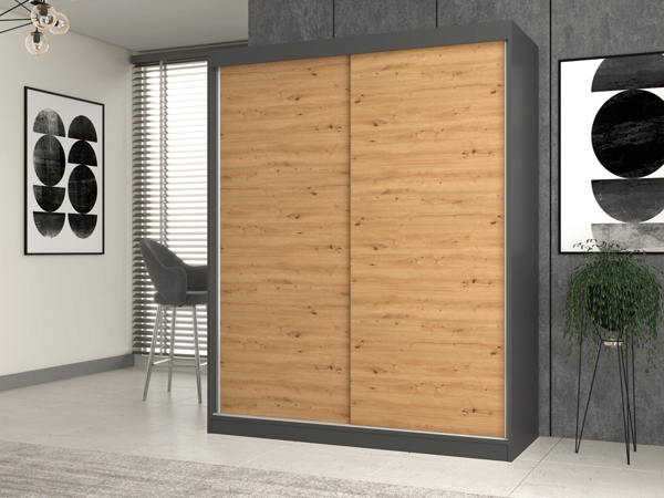 Iga 160/B antracit håndværksgarderobe