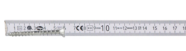 WKSS-60060-B distanskruvar svart