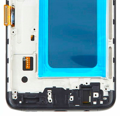 Samsung Galaxy S9 Plus G965 SM-G965F Incell LCD-skærm sort med ramme