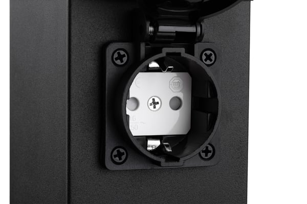 IBERI udendørs havepæl 230V 40cm 4x LUMILED stikkontakt