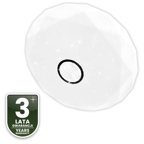 WESTA 48W CCT Hvid Rund LED Loftlampe, Påbygningsmonteret, 40cm + LUMILED Fjernbetjening