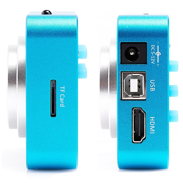 Techrebal "Blå vandfald" 16MP full hd&4k kamera til mikroskop blå BW4K16MP/H1602
