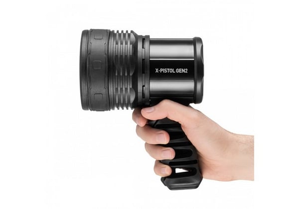 X-PISTOL GEN2 SÖKLAMPA, 1500LM, 5400MAH, SET - LA-PSL0022