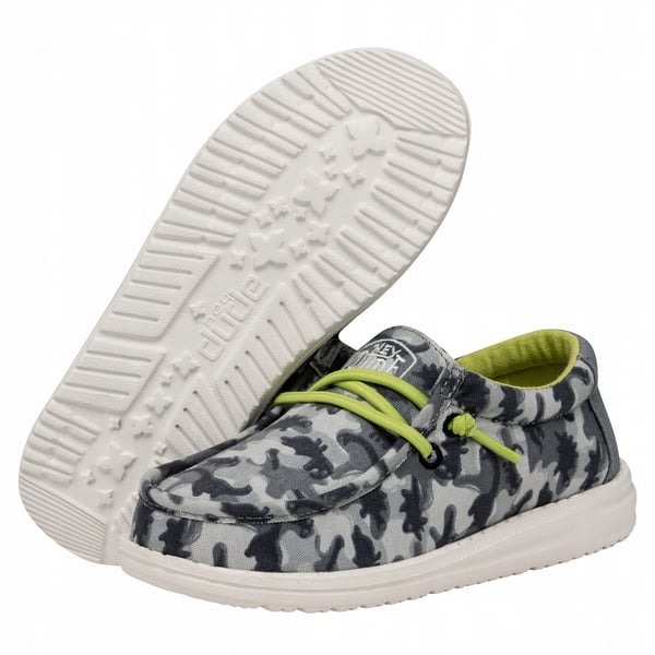 HEYDUDE WALLY YOUTH CAMODINO 40043 37 BLÅ