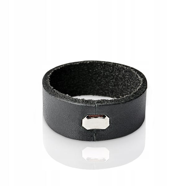 SZ-LIC35 svart läderrem
