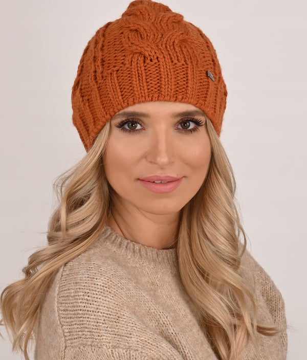 Tyk vinterhue til kvinder, Beanie Rudy A4