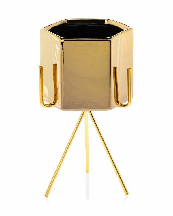 Sashi Guld Urtepotte 20 cm