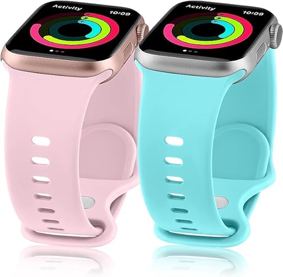 Apple Watch -ranneke 42/44/45/49 SE/9/8/7/6/5/4/3/2 eri väriä 3 kpl