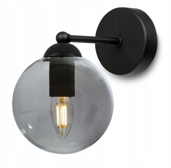 ELEGANT GLASKUGLE VÆGLAMPE LED-UDVALG