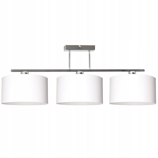MODERN HÄNGLAMPA, LAMPSKÄRM I KROMMATERIAL, LED