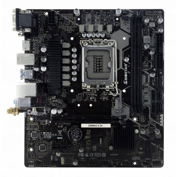Bundkort Biostar Z690MX2-E D4