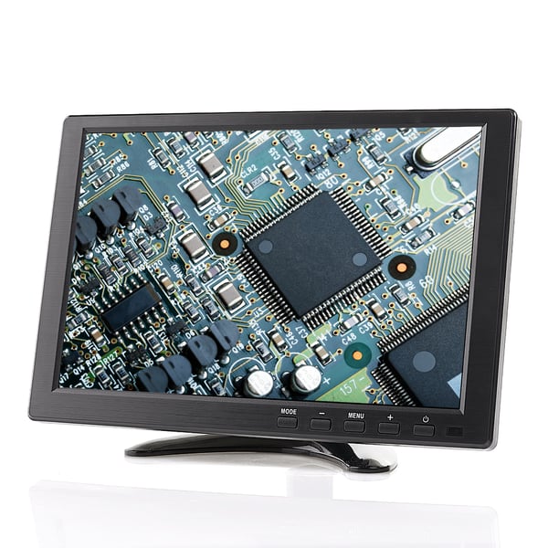 L7003 mikroskopskärm 10 tum HDMI VGA AV-ingångar